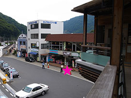 バス停広場